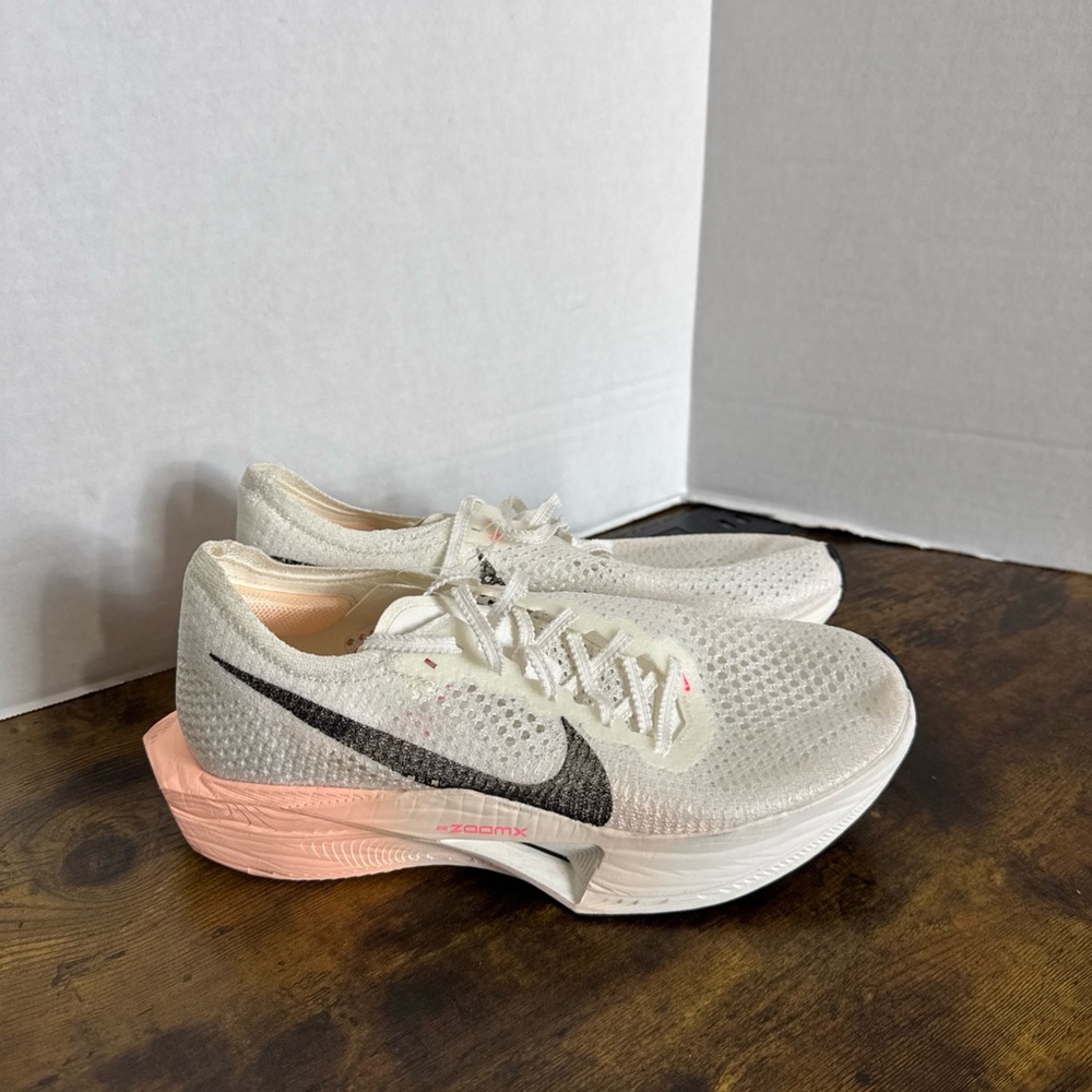 Nike ZoomX VaporFly Next% 3 Guava Ice Running Shoes DV4130-103 Womens Sz 9 NEW